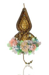 Çiçekli Şemsiye Broş