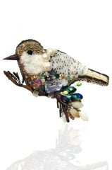 Bahar Dalında Kuş Broş