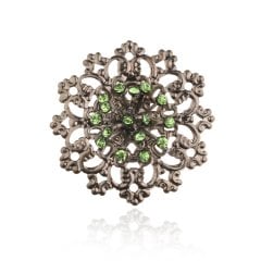 Broş Yeşil KRSTL-2022-2260