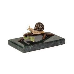 Pirinç Salyangoz Heykeli