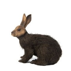 Pirinç Kürklü Tavşan Heykeli