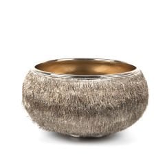 Nira Gümüş İçi Rose Gold Dekoratif Servis Kasesi