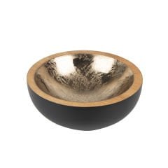 Kadus Ahşap Gövdeli Pirinç Dekoratif Servis Kasesi